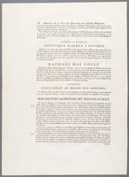 KG 14537
<br/>
Titelblad en beschrijvende tekst bij bundel reproductiegrafiek
<br/>
<em>Imprimerie Royale</em>